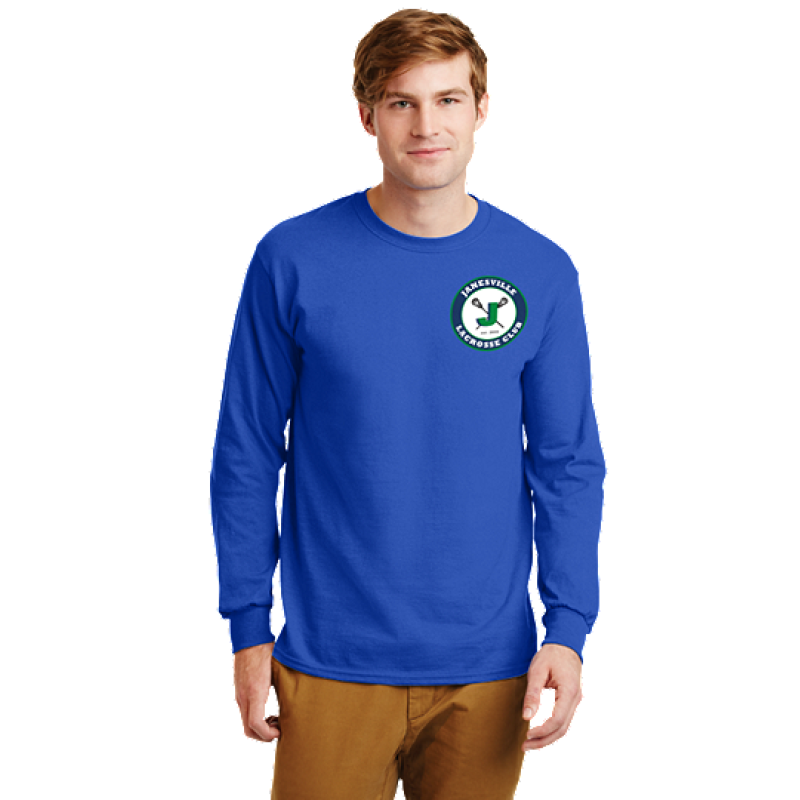 Jvl Lacrosse Ultra Cotton® 100% Cotton Long Sleeve T-Shirt