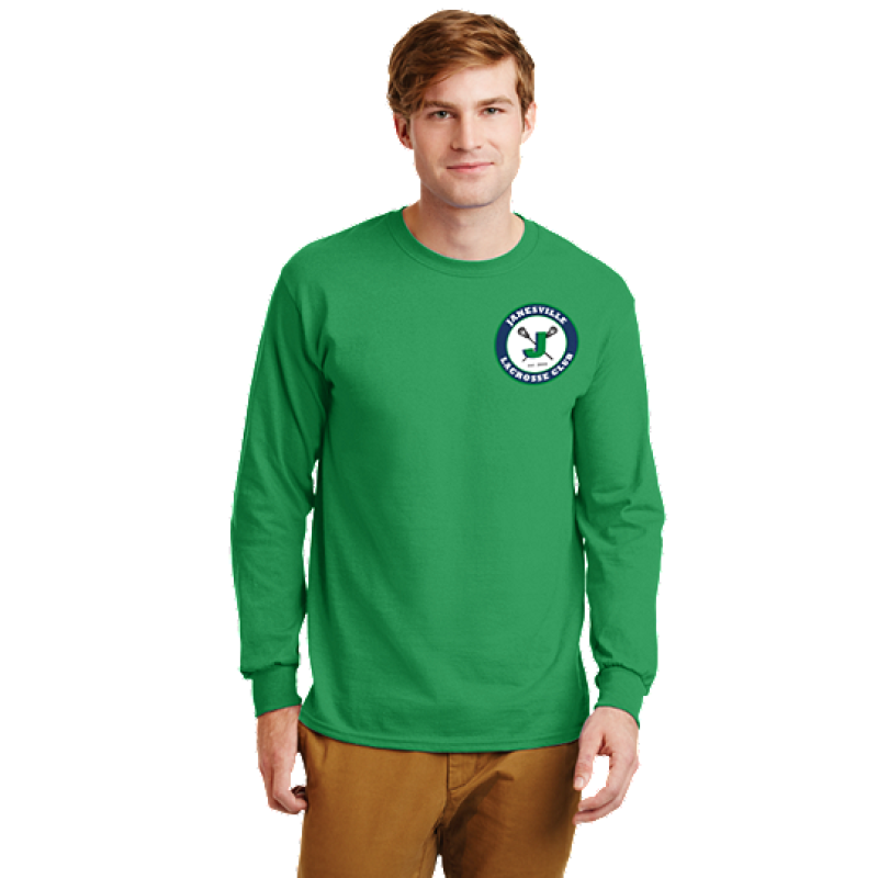 Jvl Lacrosse Ultra Cotton® 100% Cotton Long Sleeve T-Shirt