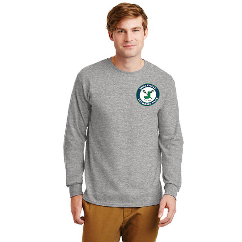 Jvl Lacrosse Ultra Cotton® 100% Cotton Long Sleeve T-Shirt