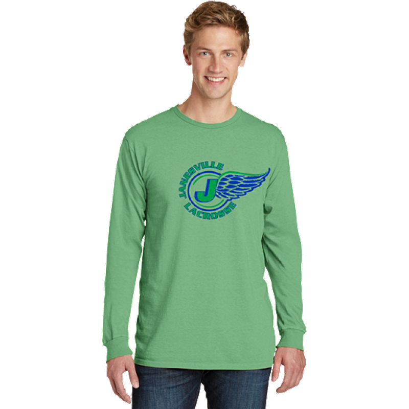 Jvl Lacrosse Pigment-Dyed Long Sleeve Tee