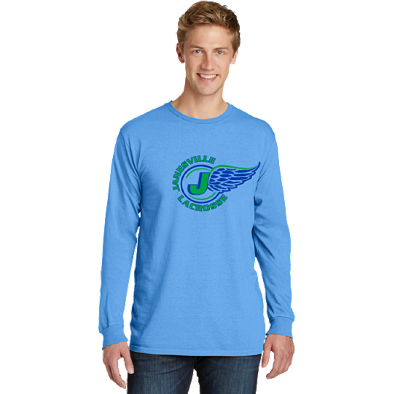 Jvl Lacrosse Pigment-Dyed Long Sleeve Tee