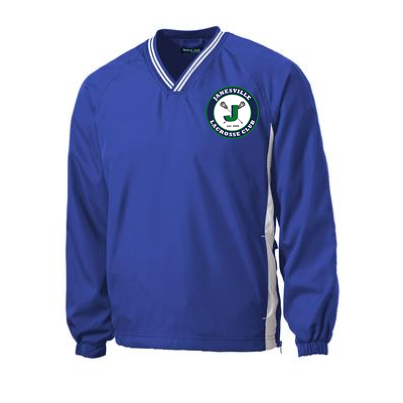 Jvl Lacrosse V-Neck Raglan Wind Shirt